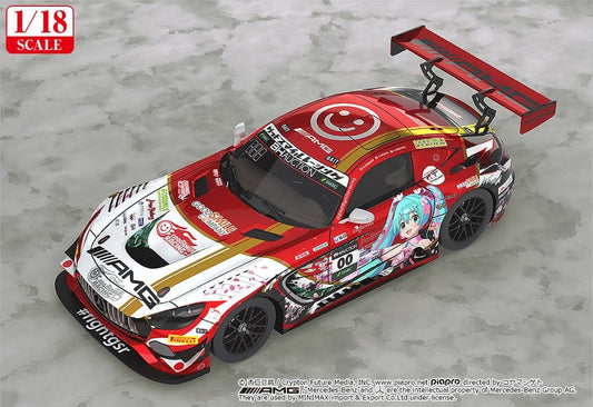 Hatsune Miku GT Project Fahrzeug 1/18 Mercedes-AMG Team GOOD SMILE 2019 SUZUKA 10HOURS Ver. 26 cm Image 2