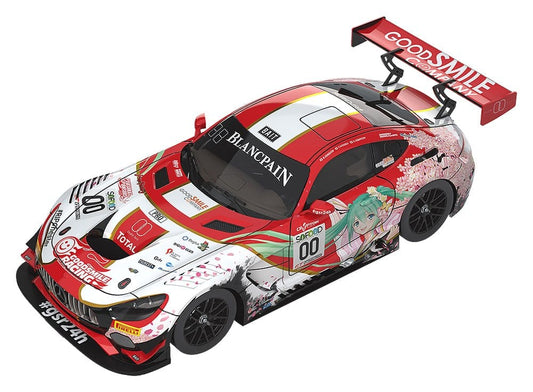 Hatsune Miku GT Project Fahrzeug 1/43 Good Smile Hatsune Miku AMG 2017 SPA24H Ver. 11 cm Image 1