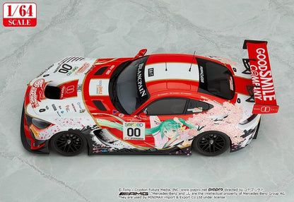 Hatsune Miku GT Project Fahrzeug 1/64 AMG 2017 SPA24H Ver. 7 cm Image 4