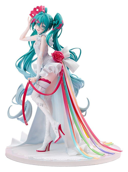 Hatsune Miku GT Project G.S. Collection PVC Figur 1/7 Racing Miku 15th "Rhapsody" 2010-2025 27 cm Image 1