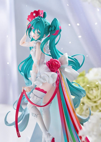 Hatsune Miku GT Project G.S. Collection PVC Figur 1/7 Racing Miku 15th "Rhapsody" 2010-2025 27 cm Image 4