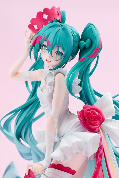Hatsune Miku GT Project G.S. Collection PVC Figur 1/7 Racing Miku 15th "Rhapsody" 2010-2025 27 cm Image 6
