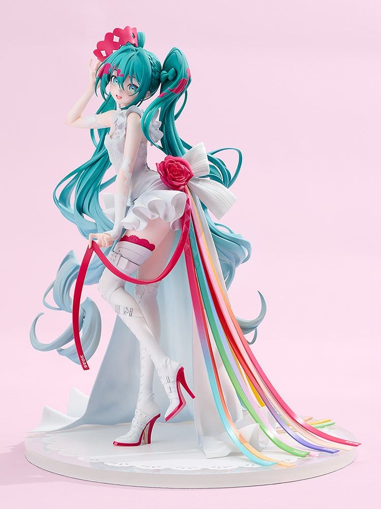 Hatsune Miku GT Project G.S. Collection PVC Figur 1/7 Racing Miku 15th "Rhapsody" 2010-2025 27 cm Image 7