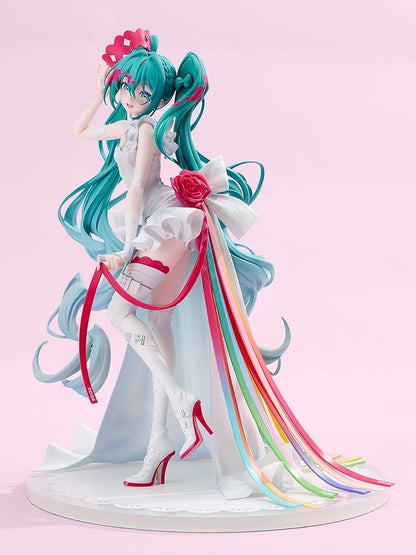 Hatsune Miku GT Project G.S. Collection PVC Figur 1/7 Racing Miku 15th "Rhapsody" 2010-2025 27 cm Image 7