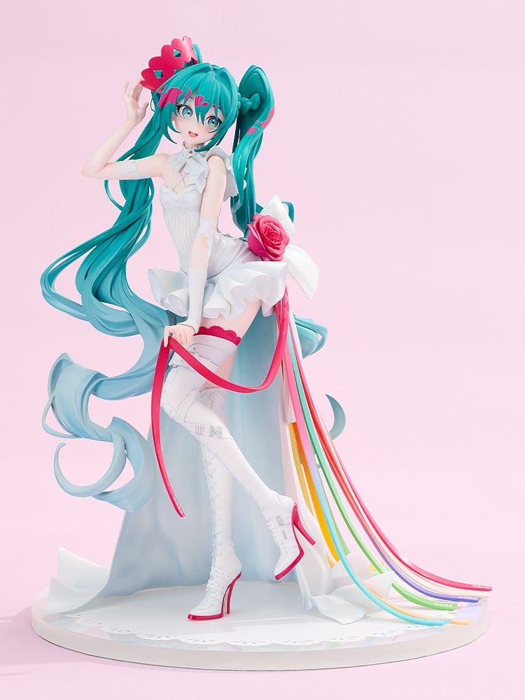 Hatsune Miku GT Project G.S. Collection PVC Figur 1/7 Racing Miku 15th "Rhapsody" 2010-2025 27 cm Image 8