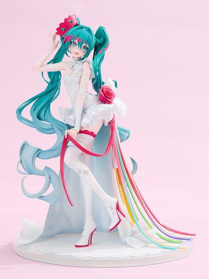 Hatsune Miku GT Project G.S. Collection PVC Figur 1/7 Racing Miku 15th "Rhapsody" 2010-2025 27 cm Image 8