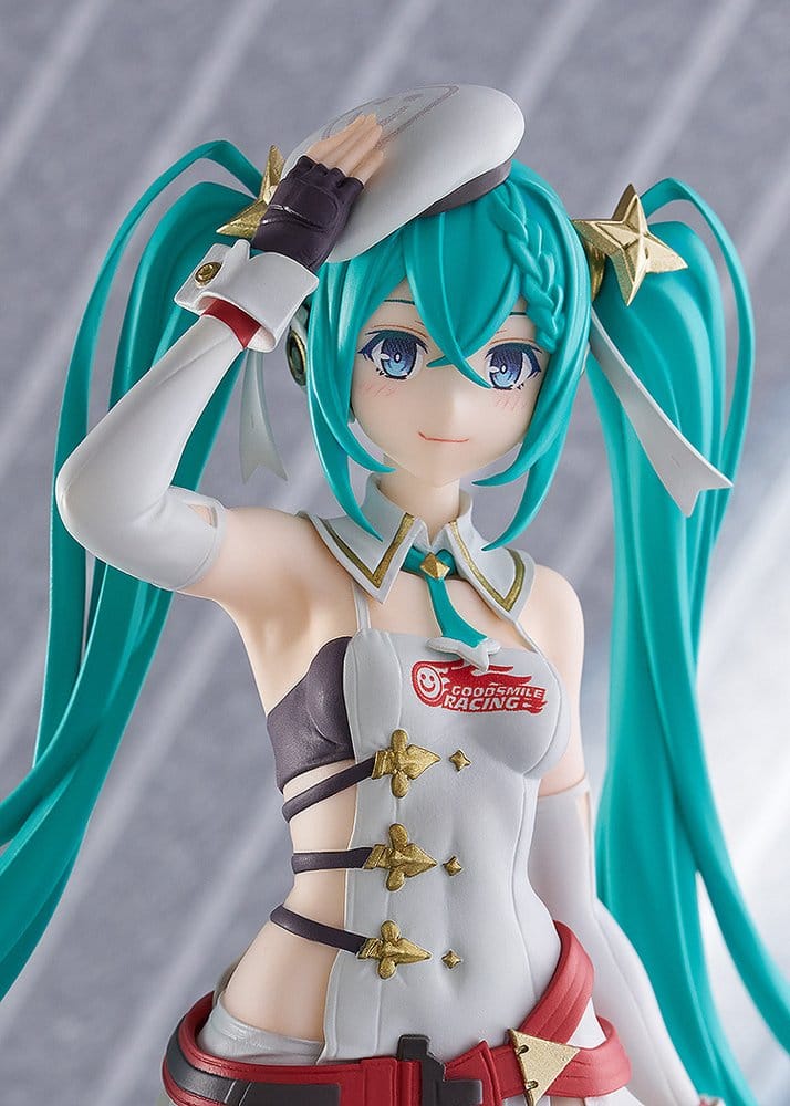 Hatsune Miku GT Project Pop Up Parade PVC Figur Racing Miku: 2023 Ver. 17 cm Image 2