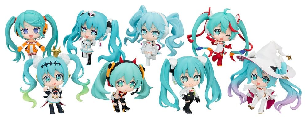 Hatsune Miku GT Project Racing Miku All Stars Minifiguren Vol. 1 8 cm Blind Box Sortiment (8) Image 1