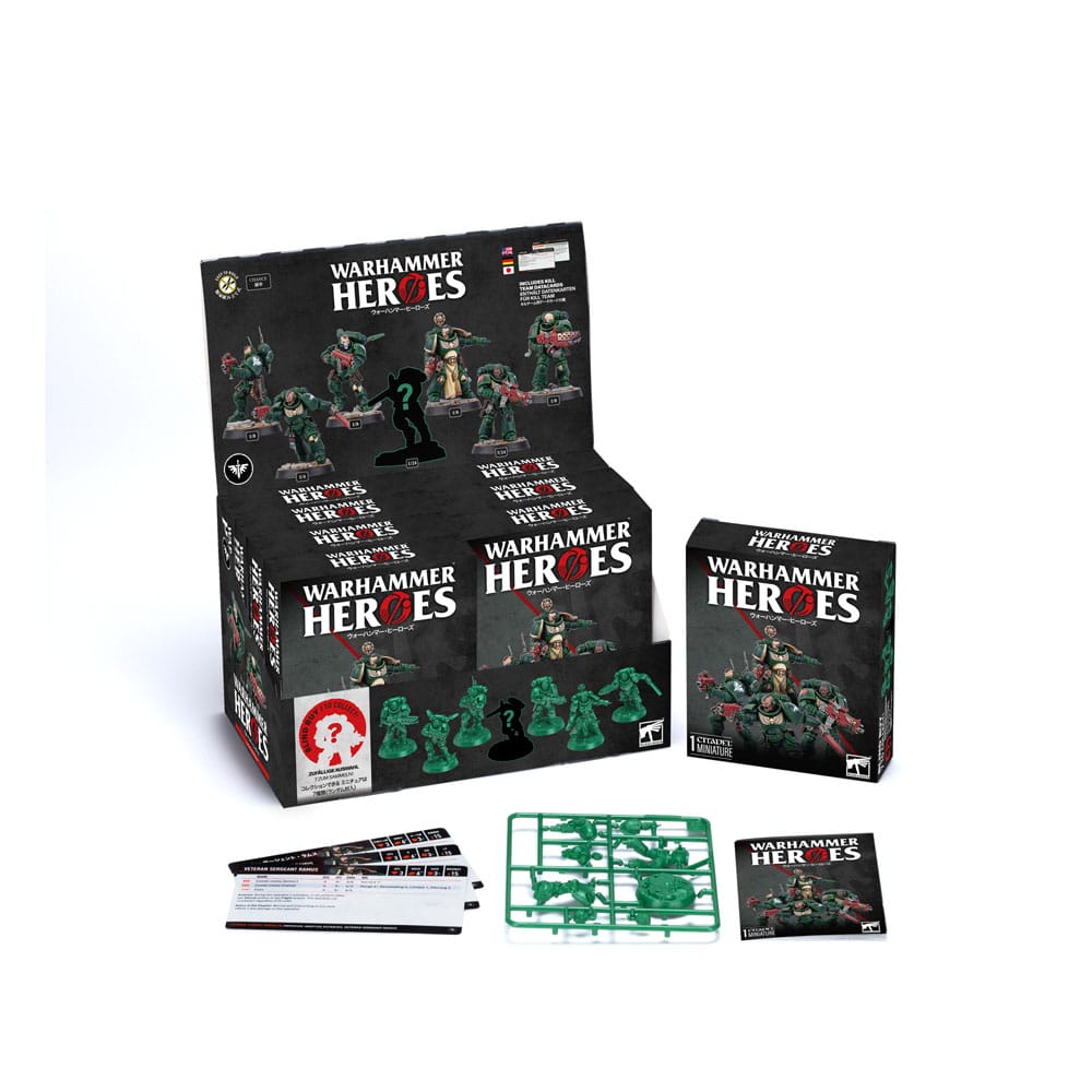 Warhammer Heroes Miniaturen Dark Angels Display (8) Image 3