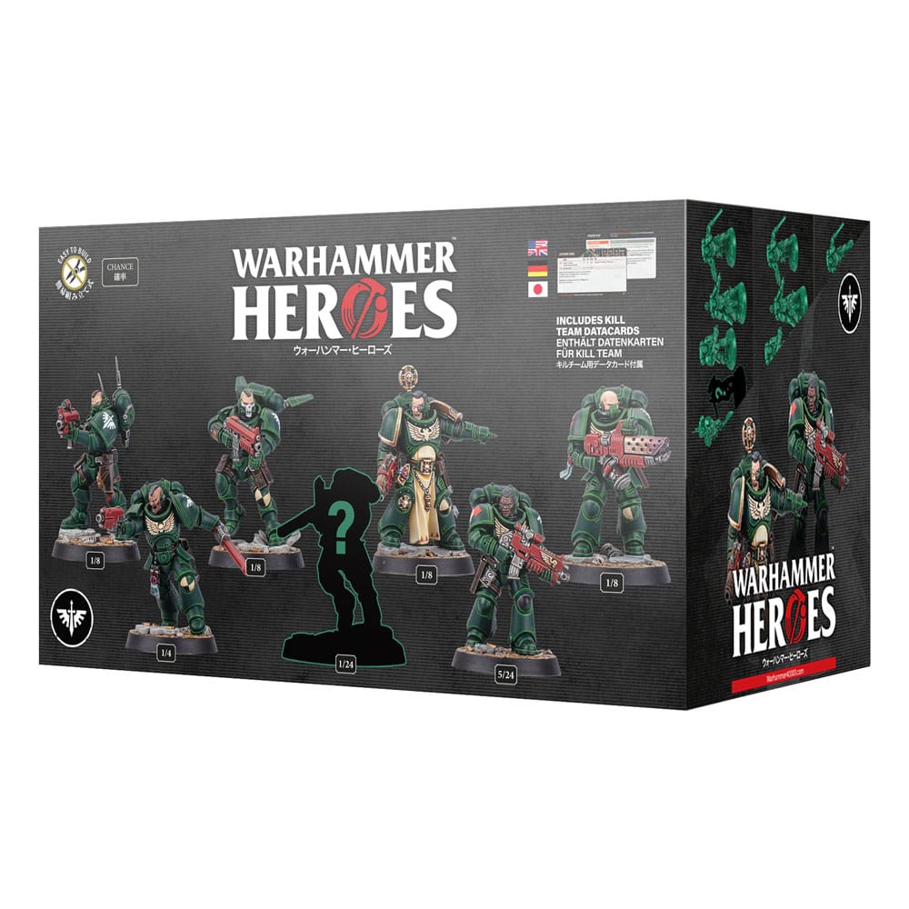 Warhammer Heroes Miniaturen Dark Angels Display (8) Image 4