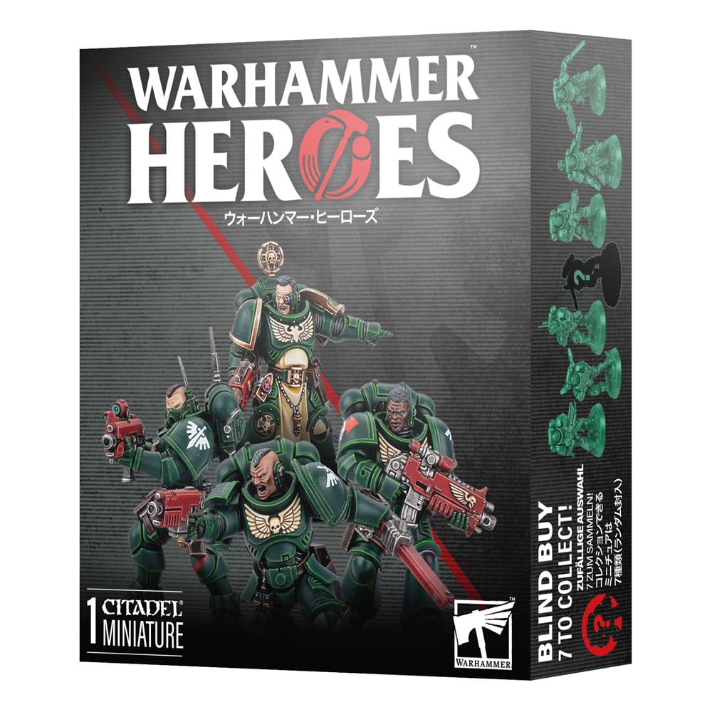 Warhammer Heroes Miniaturen Dark Angels Display (8) Image 5