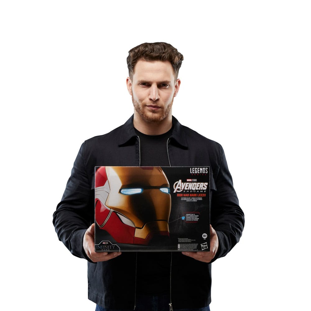 Avengers: Endgame Marvel Legends Elektronischer Helm Iron Man Mark LXXXV Image 4