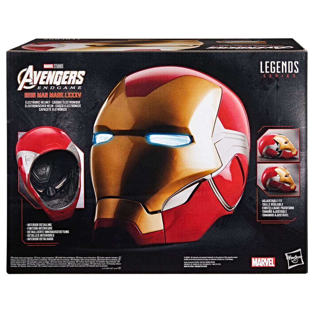 Avengers: Endgame Marvel Legends Elektronischer Helm Iron Man Mark LXXXV Image 13