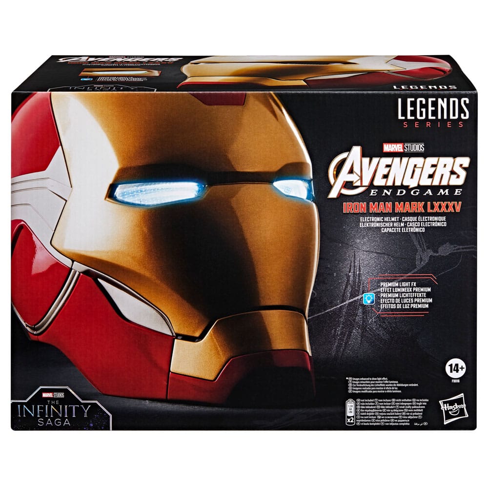 Avengers: Endgame Marvel Legends Elektronischer Helm Iron Man Mark LXXXV Image 14