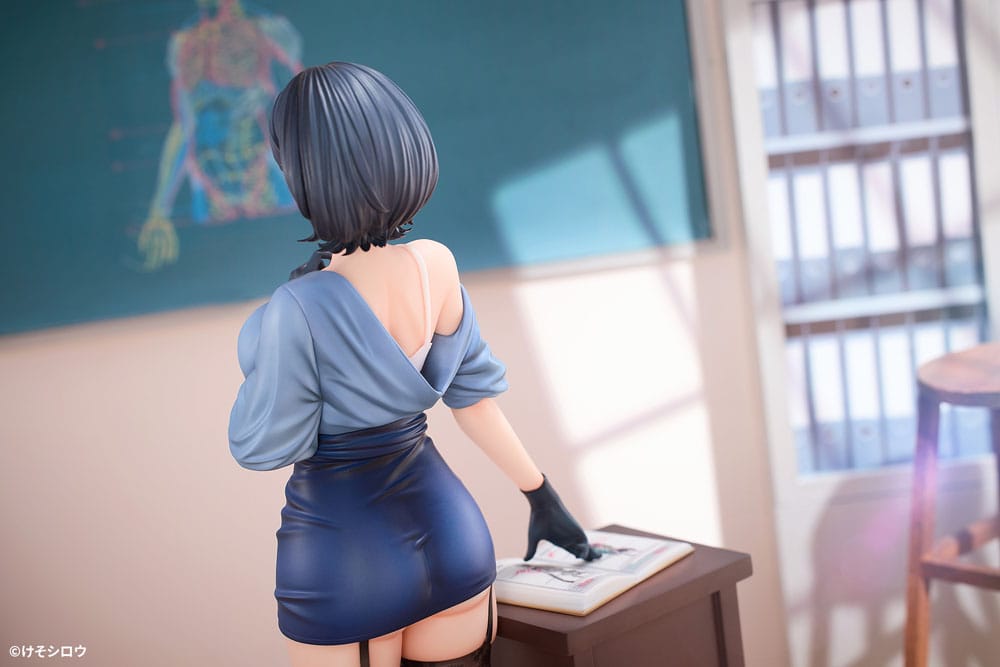 Original Character PVC Statue 1/6 Toutotsu ni Nugidasu Tennen Bijutsu Kyoushi Rumi Illustration by Keso Shirou 28 cm Image 2