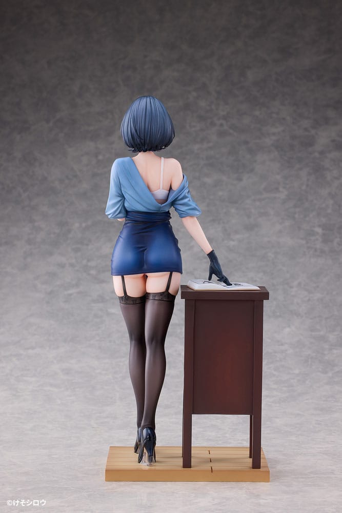 Original Character PVC Statue 1/6 Toutotsu ni Nugidasu Tennen Bijutsu Kyoushi Rumi Illustration by Keso Shirou 28 cm Image 5