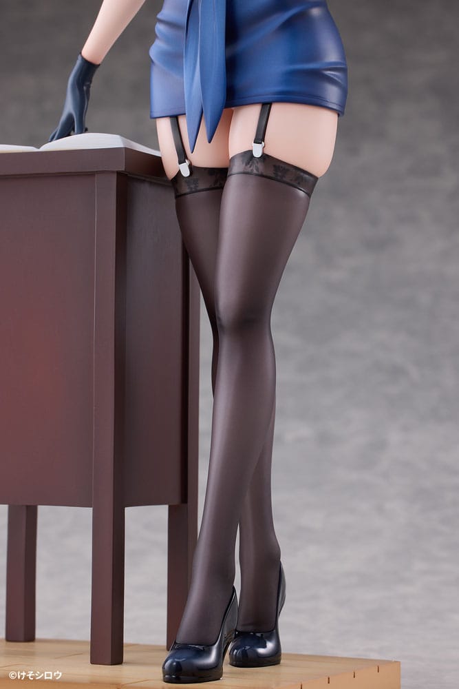 Original Character PVC Statue 1/6 Toutotsu ni Nugidasu Tennen Bijutsu Kyoushi Rumi Illustration by Keso Shirou 28 cm Image 7