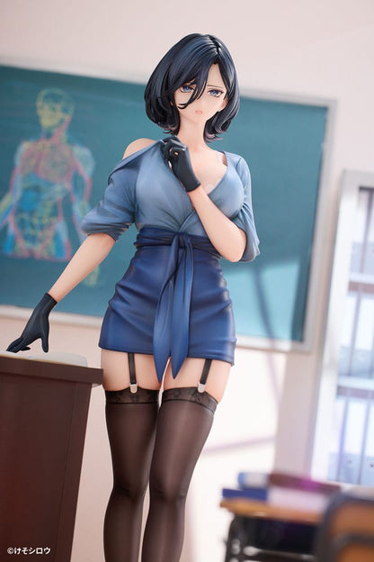 Original Character PVC Statue 1/6 Toutotsu ni Nugidasu Tennen Bijutsu Kyoushi Rumi Illustration by Keso Shirou 28 cm Image 11