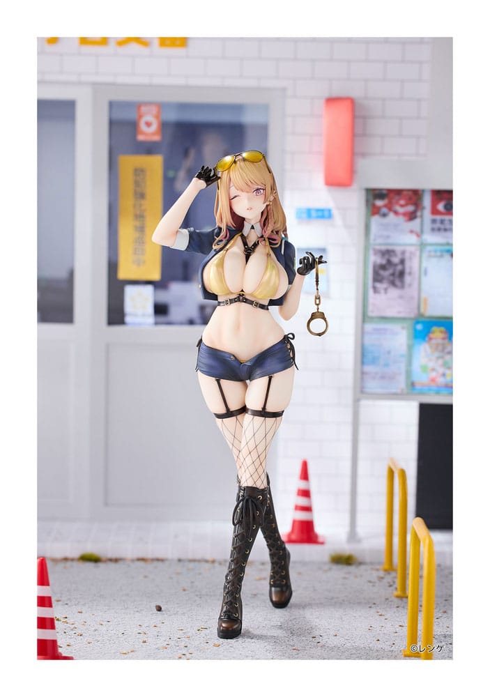 Original Character PVC Statue 1/6 Gal Policewoman Takanashi Arisa Normal Edition 27 cm Image 6