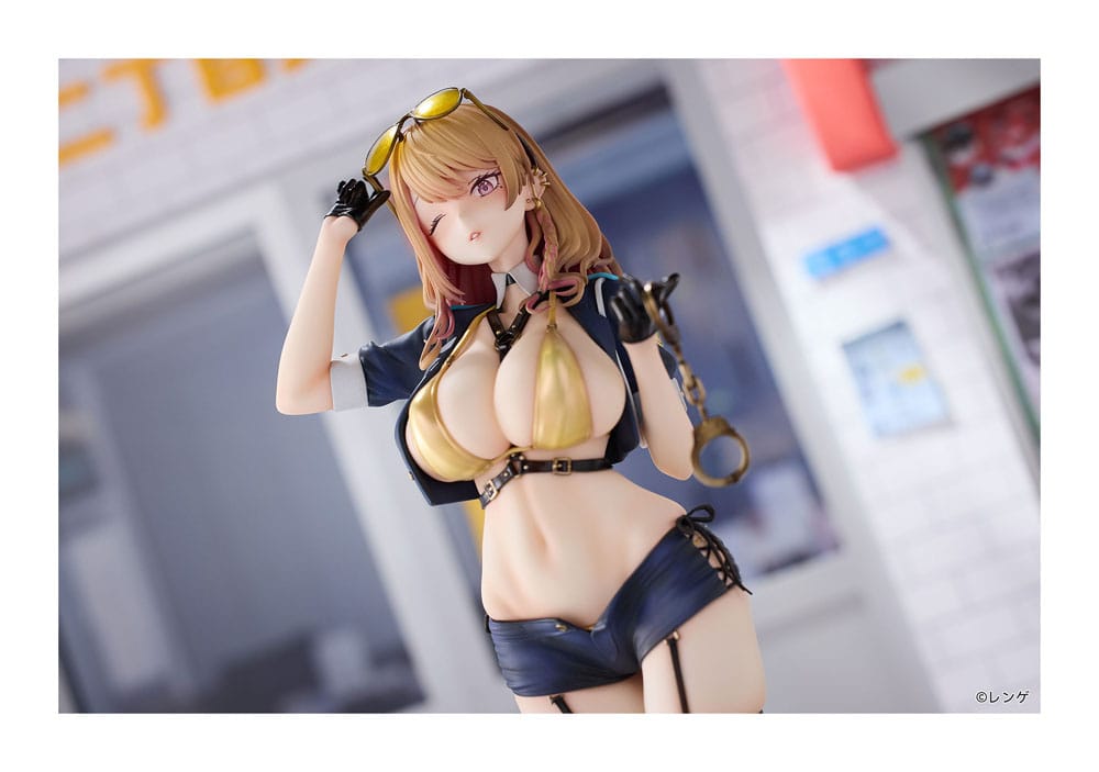 Original Character PVC Statue 1/6 Gal Policewoman Takanashi Arisa Normal Edition 27 cm Image 11