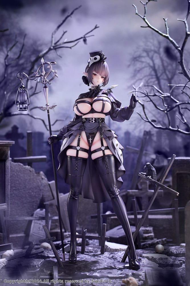 Original Character PVC Statue 1/6 Pest Doctor Kara Deluxe Edition 30 cm Image 5