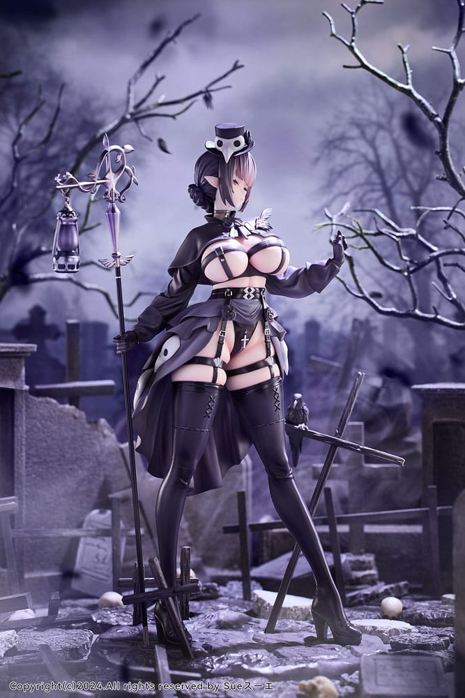 Original Character PVC Statue 1/6 Pest Doctor Kara Deluxe Edition 30 cm Image 6
