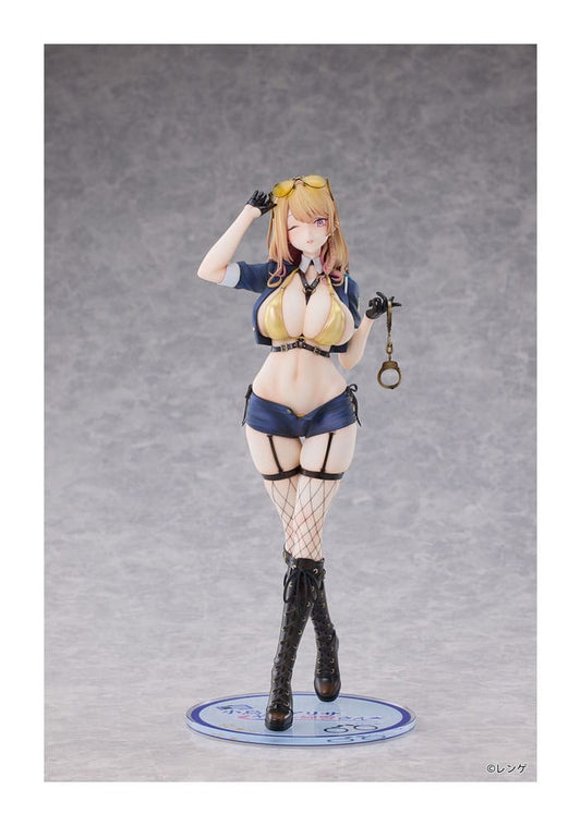 Original Character PVC Statue 1/6 Gal Policewoman Takanashi Arisa Deluxe Edition 27 cm Image 2