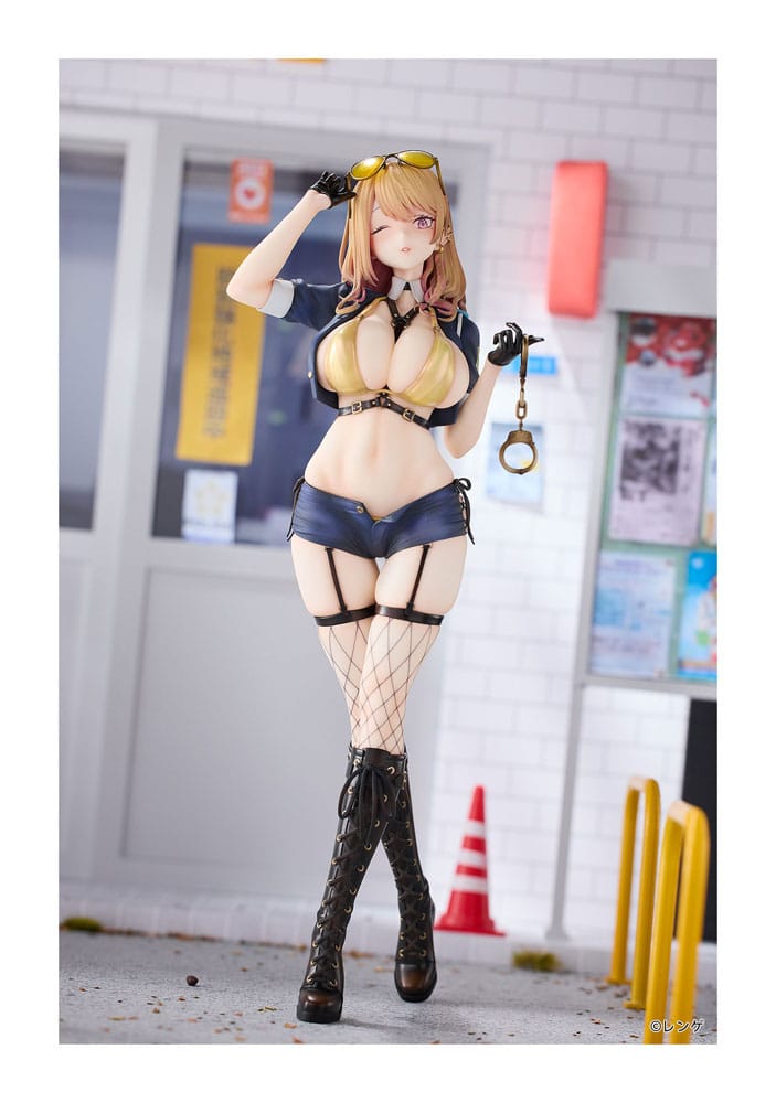 Original Character PVC Statue 1/6 Gal Policewoman Takanashi Arisa Deluxe Edition 27 cm Image 7