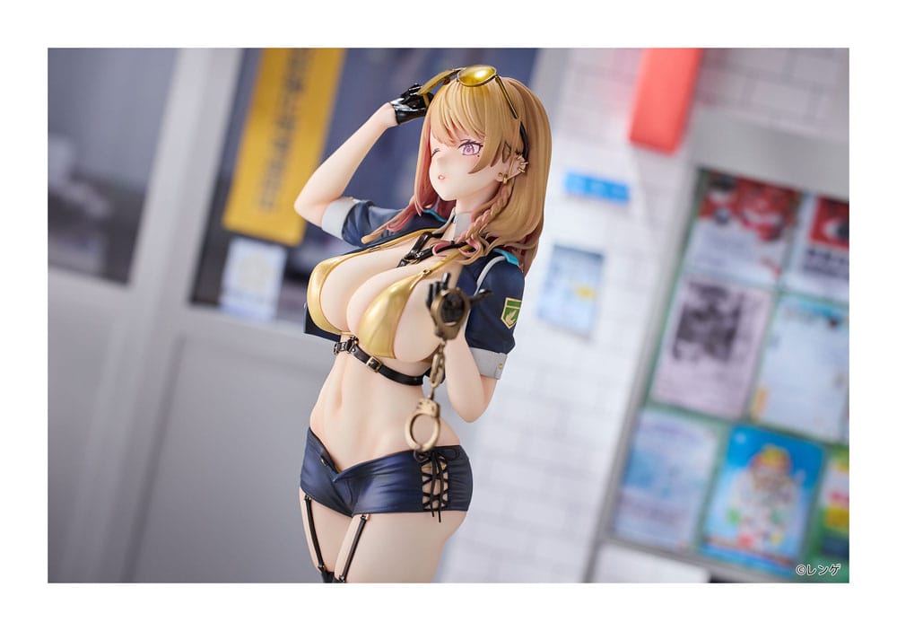 Original Character PVC Statue 1/6 Gal Policewoman Takanashi Arisa Deluxe Edition 27 cm Image 12