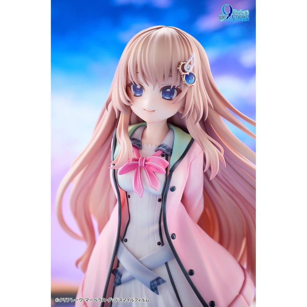 9-nine- PVC Figur 1/6 Ruler's Crown Miyako Kujo 25 cm Image 3