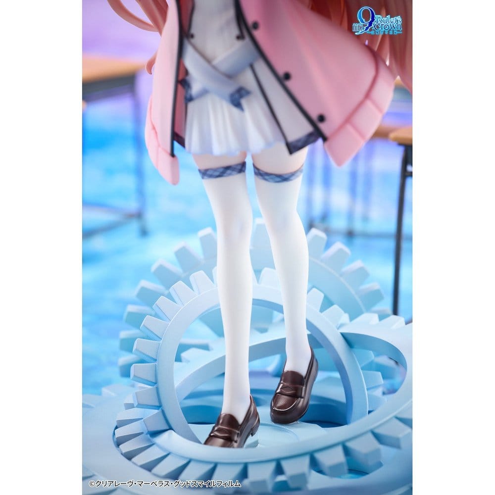 9-nine- PVC Figur 1/6 Ruler's Crown Miyako Kujo 25 cm Image 4