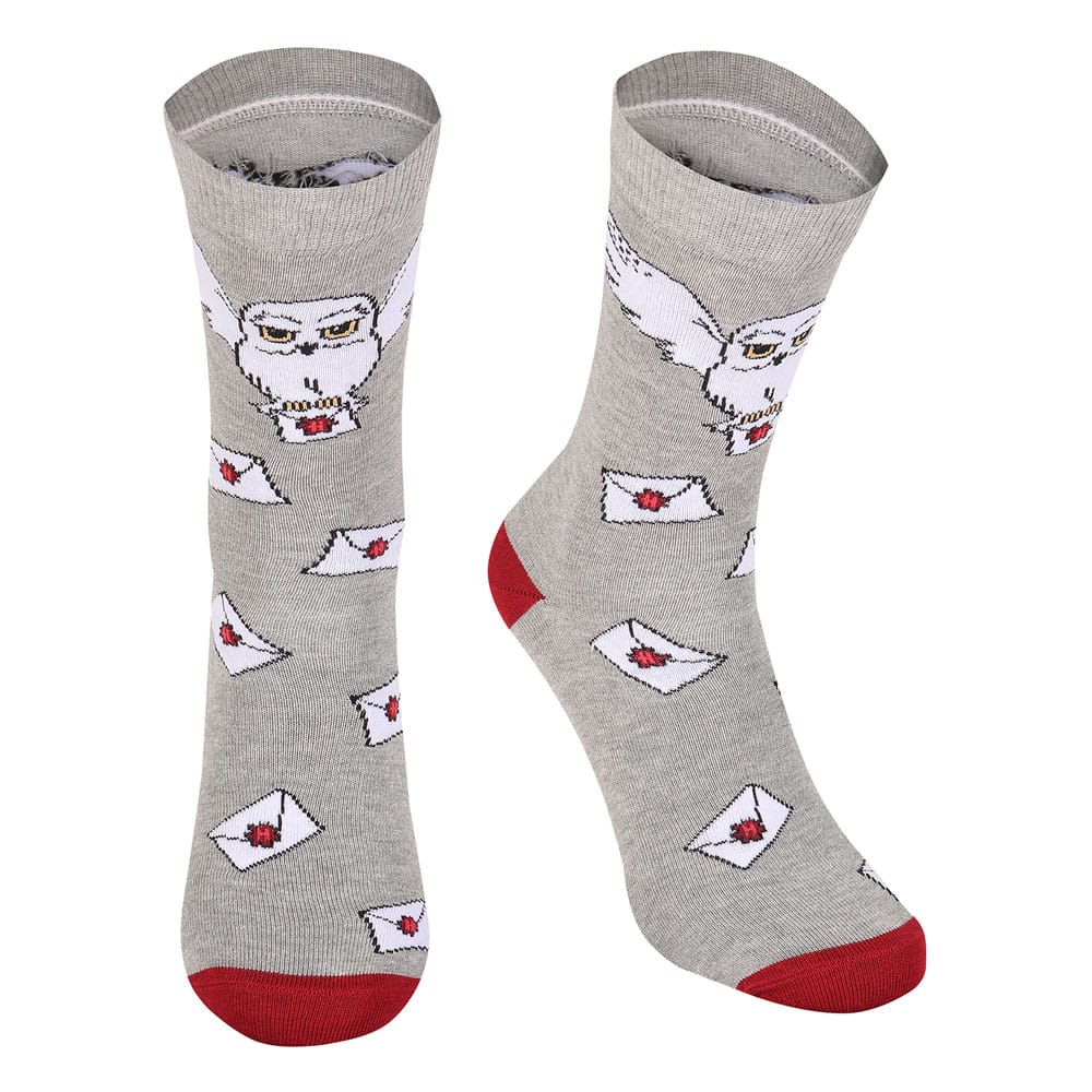 Harry Potter Socken Hogwarts Letter L-XL Image
