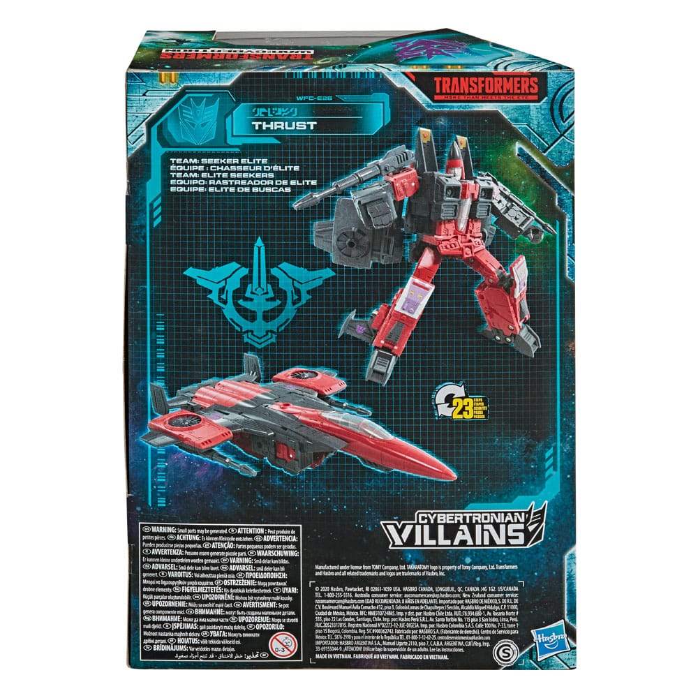 Transformers Generations War for Cybertron: Earthrise Voyager Class Actionfigur Thrust 18 cm Image 4