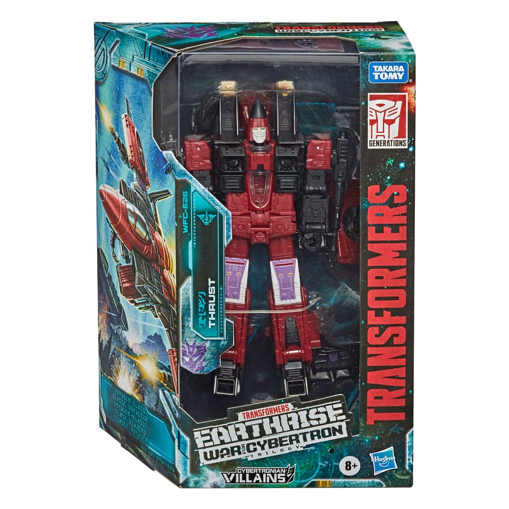 Transformers Generations War for Cybertron: Earthrise Voyager Class Actionfigur Thrust 18 cm Image 8