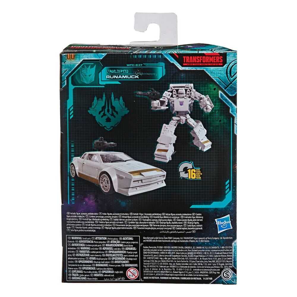 Transformers Generations War for Cybertron: Earthrise Deluxe Class Actionfigur Runamuck 14 cm Image 2