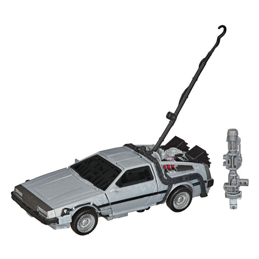 Transformers x Zurück in die Zukunft Actionfigur Delorian 14 cm Image 2