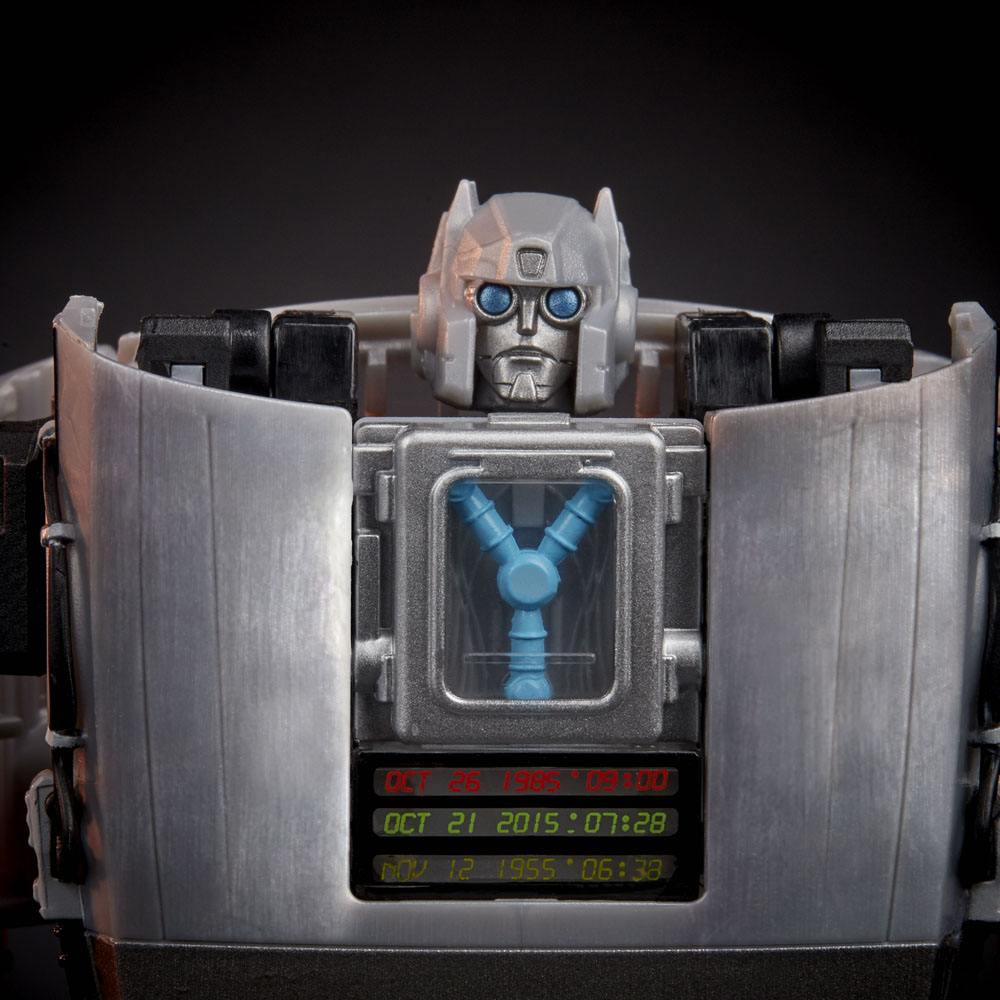 Transformers x Zurück in die Zukunft Actionfigur Delorian 14 cm Image 3