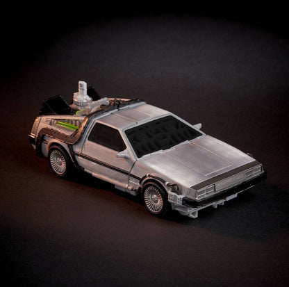 Transformers x Zurück in die Zukunft Actionfigur Delorian 14 cm Image 4