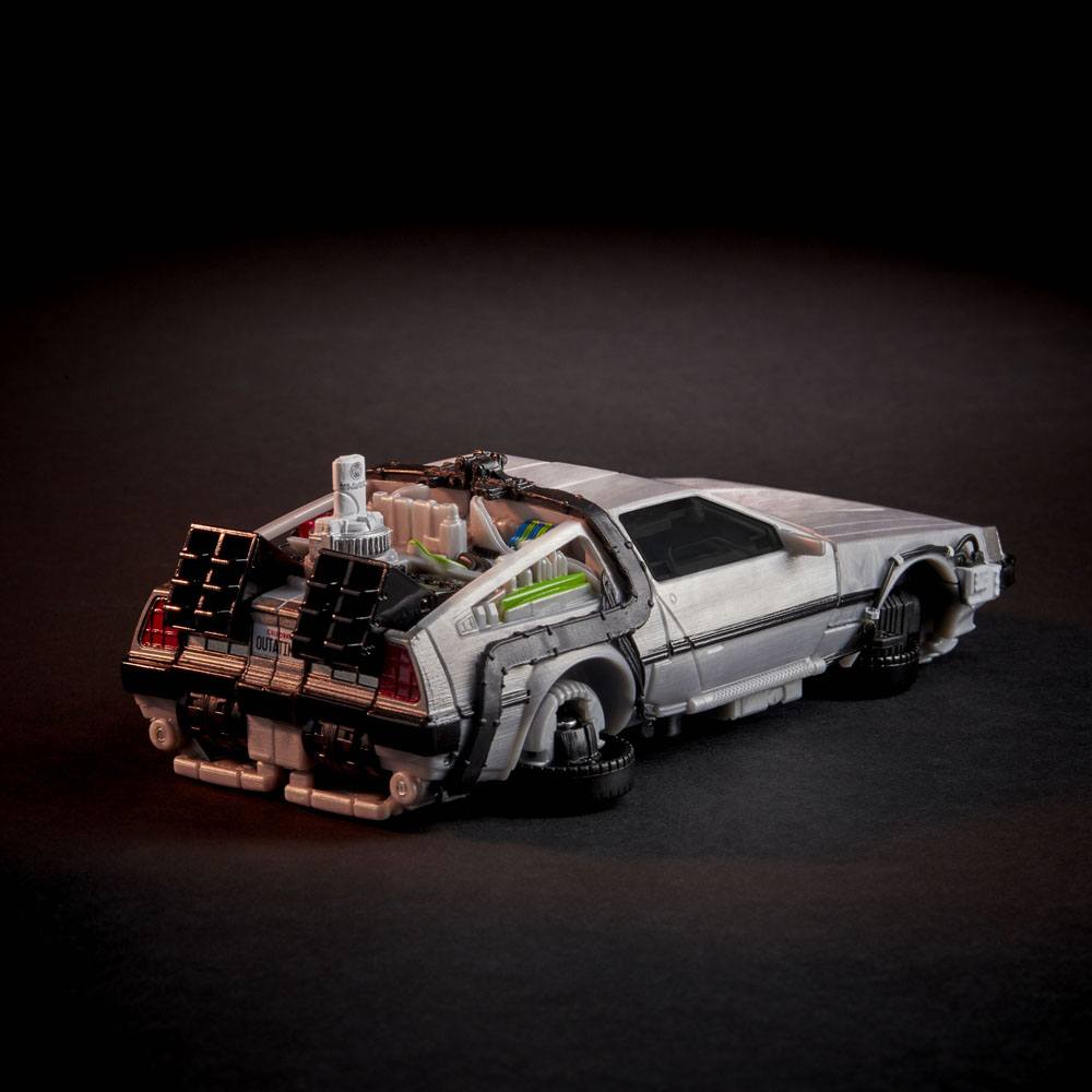Transformers x Zurück in die Zukunft Actionfigur Delorian 14 cm Image 5