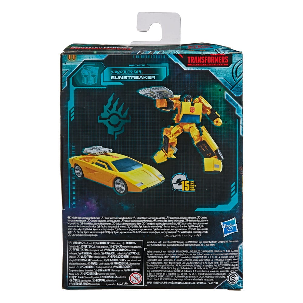 Transformers Generations War for Cybertron: Earthrise Deluxe Class Actionfigur Sunstreaker 14 cm Image 7