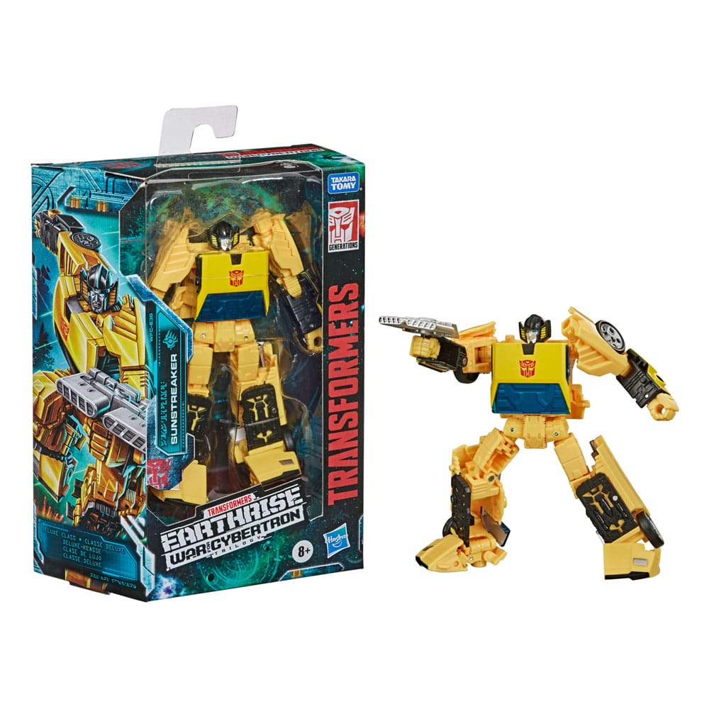 Transformers Generations War for Cybertron: Earthrise Deluxe Class Actionfigur Sunstreaker 14 cm Image 8