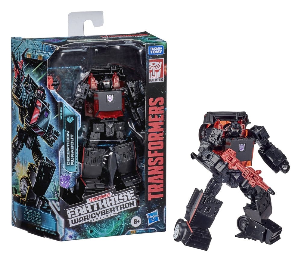 Transformers Generations War for Cybertron: Earthrise Deluxe Class Actionfigur Decepticon Runabout WFC-E41 14 cm Image 3