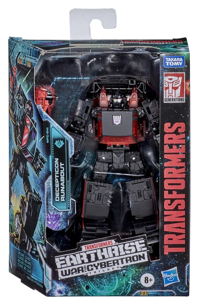 Transformers Generations War for Cybertron: Earthrise Deluxe Class Actionfigur Decepticon Runabout WFC-E41 14 cm Image 5