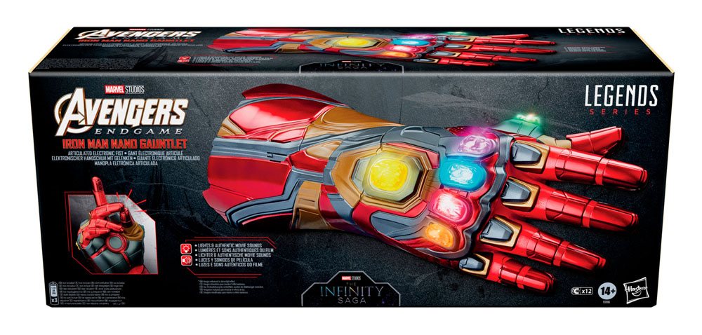 Marvel Legends Series Elektronischer Handschuh Iron Man Nano Gauntlet Image 13