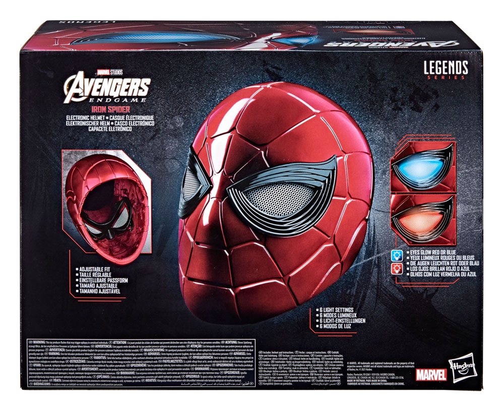 Avengers: Endgame Marvel Legends Series Elektronischer Helm Iron Spider Image 8