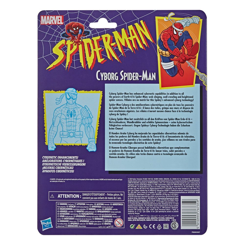 Spider-Man Marvel Retro Collection Actionfigur Cyborg Spider-Man 15 cm Image 2