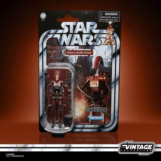 Star Wars Vintage Collection Gaming Greats Actionfigur 2021 Heavy Battle Droid (Battlefront II) Image 2