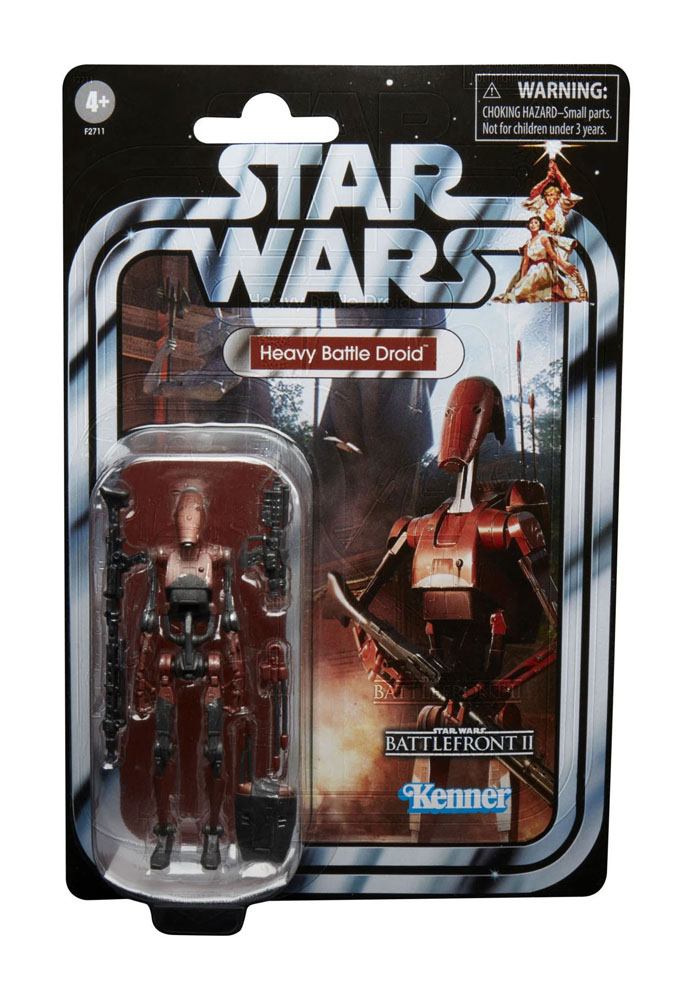 Star Wars Vintage Collection Gaming Greats Actionfigur 2021 Heavy Battle Droid (Battlefront II) Image 3