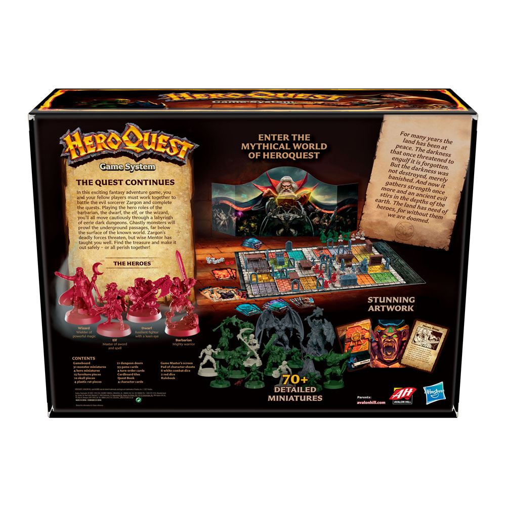 HeroQuest Brettspiel Game System englisch Image 16