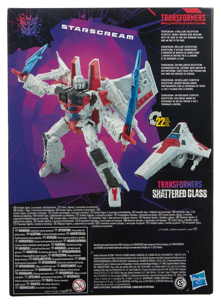 Transformers: Shattered Glass Voyager Class Actionfigur Starscream 18 cm Image 9